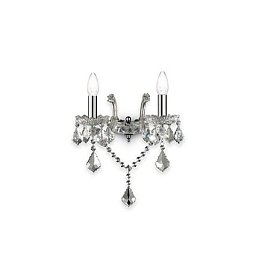 Obrázek pro produkt Nástěnné svítidlo Ideal Lux Florian AP2 cromo 035642 chromové - IDEALLUX