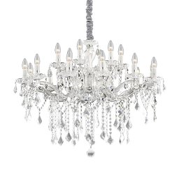 Obrázek pro produkt Závěsné svítidlo Ideal Lux Florian SP18 cromo 075150 chromové 86cm - IDEALLUX