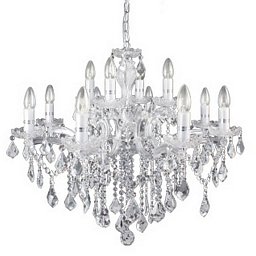 Obrázek pro produkt Závěsné svítidlo Ideal Lux Florian SP12 cromo 035604 chromové 72cm - IDEALLUX