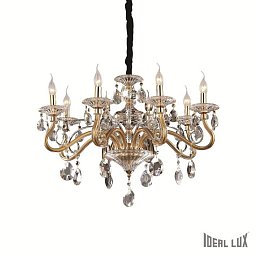 Obrázek pro produkt Závěsné svítidlo Ideal Lux Negresco SP8 087764 - IDEALLUX