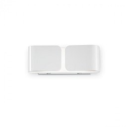 Obrázek pro produkt  Nástěnné svítidlo Ideal Lux Clip AP2 mini bianco 049236 bílé 25cm   - IDEALLUX