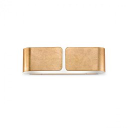 Obrázek pro produkt  Nástěnné svítidlo Ideal Lux Clip AP2 small oro 088266 zlaté 44cm   - IDEALLUX