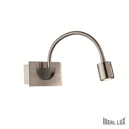 Obrázek pro produkt LED Nástěnné svítidlo Ideal Lux Dynamo AP1 nickel 031477 - IDEALLUX