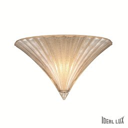 Obrázek pro produkt Nástěnné svítidlo Ideal Lux Santa AP1 oro big 087375 - IDEALLUX