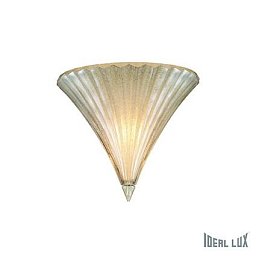 Obrázek pro produkt Nástěnné svítidlo Ideal Lux Santa AP1 oro small 013046 - IDEALLUX