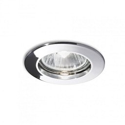 Obrázek pro produkt Zapuštěné bodové svítidlo Ideal Lux Jazz FI1 cromo 083070 lesklý chrom - IDEALLUX