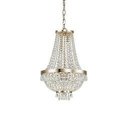 Obrázek pro produkt  Závěsné svítidlo Ideal Lux Caesar SP6 oro 114729 38cm zlaté   - IDEALLUX
