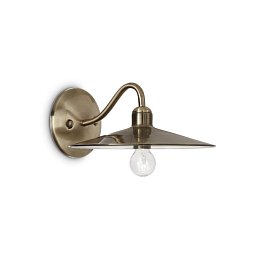 Obrázek pro produkt Nástěnné svítidlo Ideal Lux Cantina AP1 brunito 112626 bronzové   - IDEALLUX
