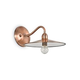 Obrázek pro produkt Nástěnné svítidlo Ideal Lux Cantina AP1 rame 112695 měděné   - IDEALLUX