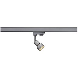 Obrázek pro produkt Systémové svítidlo PURI s tříokr. adaptérem stříbrnošedá 230V GU - BIG WHITE (SLV)
