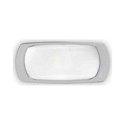 Obrázek pro produkt Venkovní nástěnné svítidlo Ideal Lux Francy-2 AP1 grigio 123769 šedé - IDEALLUX