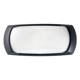 Obrázek pro produkt Venkovní nástěnné svítidlo Ideal Lux Francy-2 AP1 nero 123783 černé - IDEALLUX