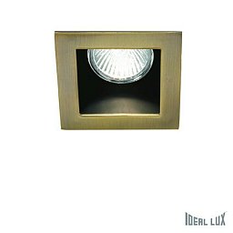 Obrázek pro produkt Zápustné svítidlo Ideal Lux Funky FI1 brunito 083247 leštěná mosaz - IDEALLUX