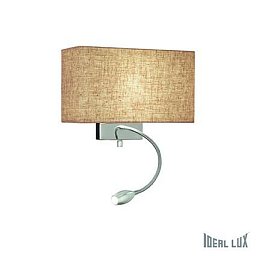 Obrázek pro produkt LED Nástěnné svítidlo Ideal Lux Hotel Kronplatz AP2 103204 béžové - IDEALLUX