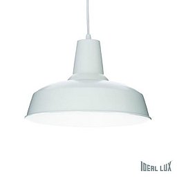 Obrázek pro produkt Závěsné svítidlo Ideal Lux Moby SP1 bianco 102047 bílé - IDEALLUX
