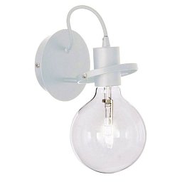 Obrázek pro produkt Nástěnné svítidlo Ideal Lux Radio AP1 bianco 119465 bílé - IDEALLUX