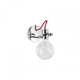 Obrázek pro produkt Nástěnné svítidlo Ideal Lux Radio AP1 cromo 119427 - IDEALLUX