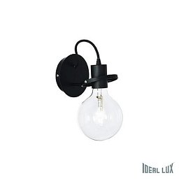 Obrázek pro produkt Nástěnné svítidlo Ideal Lux Radio AP1 nero 119502 černé - IDEALLUX