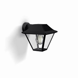 Obrázek pro produkt Venkovní nástěnné svítidlo Philips Alpenglow 16495/30/PN černé - PHILIPS (915005382101)