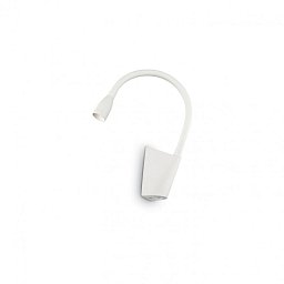 Obrázek pro produkt LED Nástěnná lampička Ideal Lux Goose AP1 bianco 142708 bílá - IDEALLUX