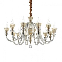 Obrázek pro produkt Závěsný lustr Ideal Lux Strauss SP12 140612 - IDEALLUX
