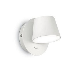 Obrázek pro produkt LED Nástěnné bodové svítidlo Ideal Lux Gim AP1 bianco 167152 bílé - IDEALLUX