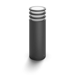 Obrázek pro produkt Hue White Venkovní sloupkové svítidlo Philips Lucca 17402/93/P0 antracitové, 2700K, 40cm - PHILIPS HUE (915005561301)