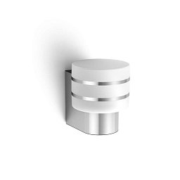 Obrázek pro produkt Hue White Venkovní nástěnné svítidlo Philips Tuar 17404/47/P0 nerez, 2700K - PHILIPS HUE (915005561501)