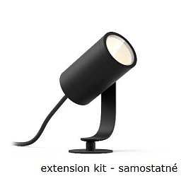 Obrázek pro produkt Hue LED White and Color Ambiance Venkovní spotové zemní/ nástěnné svítidlo Philips Lily 17415/30/P7 extension kit - PHILIPS HUE (915005629801)