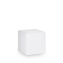 Obrázek pro produkt Venkovní stojací lampa Ideal Lux Luna PT1 D30 191577 bílá 30cm - IDEALLUX