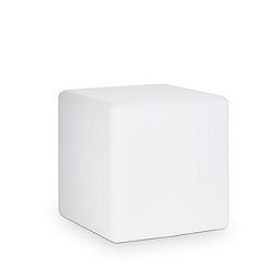 Obrázek pro produkt Venkovní stojací lampa Ideal Lux Luna PT1 D50 191607 bílá 50cm - IDEALLUX