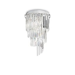 Obrázek pro produkt Stropní svítidlo Ideal Lux Carlton PL8 cromo 168920 40cm chromové E14 8x40W - IDEALLUX