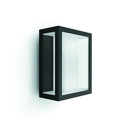 Obrázek pro produkt Hue LED White and Color Ambiance Venkovní nástěnné svítidlo Philips Impress 17430/30/P7 černé 2200K-6500K RGB - PHILIPS HUE (915005730801)