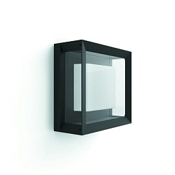 Obrázek pro produkt Hue LED White and Color Ambiance Venkovní stropní/ nástěnné svítidlo Philips Econic 17438/30/P7 černé 2200K-6500K RGB - PHILIPS HUE (915005731901)