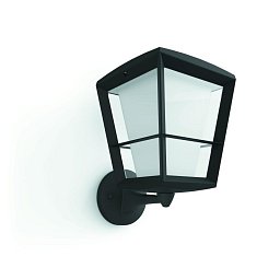 Obrázek pro produkt Hue LED White and Color Ambiance Venkovní nástěnné svítidlo Philips Econic 17439/30/P7 černé 2200K-6500K RGB - PHILIPS HUE (915005732101)