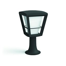 Obrázek pro produkt Hue LED White and Color Ambiance Venkovní sloupkové svítidlo Philips Econic 17441/30/P7 černé 32cm 2200K-6500K RGB - PHILIPS HUE (915005732501)