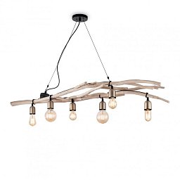 Obrázek pro produkt Závěsné svítidlo Ideal Lux Driftwood SP6 180922 140cm 6x60W - IDEALLUX