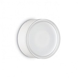 Obrázek pro produkt Venkovní stropní a nástěnné svítidlo Ideal Lux Urano PL1 big bianco 168050 bílé 16cm IP44 - IDEALLUX