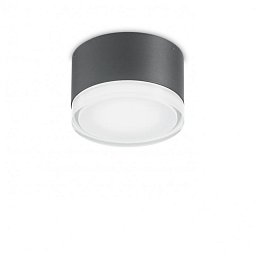 Obrázek pro produkt Venkovní stropní a nástěnné svítidlo Ideal Lux Urano PL1 small antracite 168111 antracitové 12cm IP44 - IDEALLUX