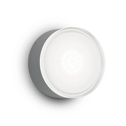 Obrázek pro produkt Venkovní stropní a nástěnné svítidlo Ideal Lux Urano PL1 big antracite 168135 antracitové 16cm IP44 - IDEALLUX