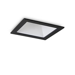 Obrázek pro produkt LED Zápustné bodové svítidlo Ideal Lux Game Square Black White 192406 11W 850lm 3000K IP20 hranaté černo-bílé - IDEALLUX