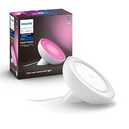 Obrázek pro produkt Hue LED White and Color Ambiance Stolní přenosná lampa Philips Bloom BT 8718699770983 7,1W 500lm 2000-6500K IP20 RGB bílá - PHILIPS (929002375901)