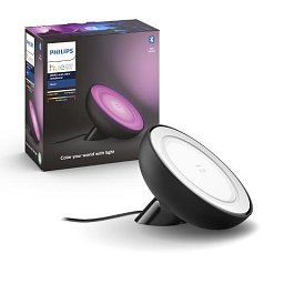 Obrázek pro produkt Hue LED White and Color Ambiance Stolní přenosná lampa Philips Bloom BT 8718699771126 7,1W 500lm 2000-6500K IP20 RGB černá - PHILIPS (929002376001)