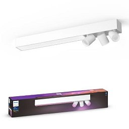 Obrázek pro produkt Hue LED White and Color Ambiance Stropní bodové svítidlo Philips Centris BT 50609/31/P7 34W + 3x5,7W GU10, 3550lm, 2000K-6500K, RGB, IP20, bílé - PHILIPS HUE (915005928401)