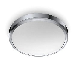 Obrázek pro produkt LED Koupelnové stropní přisazené svítidlo Philips DORIS CL257 8718699777234 17W 1500lm 2700K IP44 31,3cm chromové - PHILIPS (929002514201)