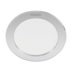 Obrázek pro produkt LED Zapuštěné bodové svítidlo Philips DIAMOND CUT DL251 8718699778057 3,5W 300lm2700K IP20 9,5cm stříbrné - PHILIPS (929002515231)