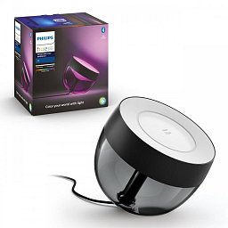 Obrázek pro produkt Hue LED White and Color Ambiance Bluetooth Stolní lampa Iris 8719514264489 8,1W 570lm 2000-6500K RGB IP20 černá - PHILIPS (929002376201)