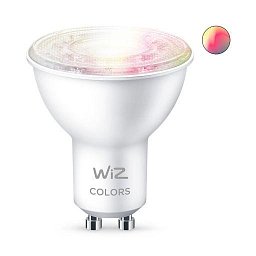 LED Žárovka WiZ Colors 8718699787134 GU10 PAR16 4,9-50W 345lm 2200-6500K, RGB 16 mil. barev, stmívatelná - PHILIPS (929002448422 ) Obrázek pro produkt LED Žárovka WiZ Colors 8718699787134 GU10 PAR16 4,9-50W 345lm 2200-6500K, RGB 16 mil. barev, stmívatelná - PHILIPS (929002448422 )