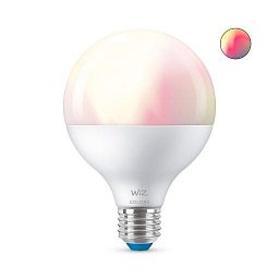 LED Žárovka WiZ Colors Globe 8718699786359 E27 G95 11-75W 1055lm 2200-6500K, RGB 16 mil. barev, stmívatelná - PHILIPS (929002383902) Obrázek pro produkt LED Žárovka WiZ Colors Globe 8718699786359 E27 G95 11-75W 1055lm 2200-6500K, RGB 16 mil. barev, stmívatelná - PHILIPS (929002383902)