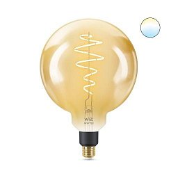 LED Žárovka WiZ Tunable White Filament Amber 8718699786830 E27 G200 6,5-25W 390lm 2000-5000K, stmívatelná - PHILIPS (929002419301) Obrázek pro produkt LED Žárovka WiZ Tunable White Filament Amber 8718699786830 E27 G200 6,5-25W 390lm 2000-5000K, stmívatelná - PHILIPS (929002419301)